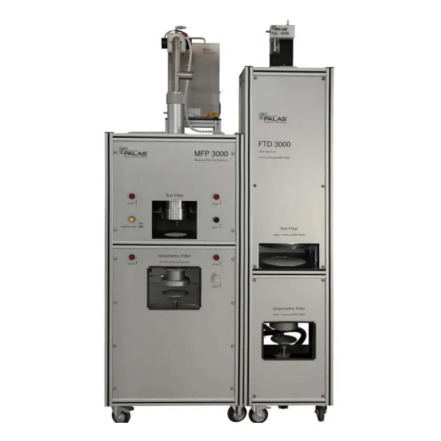 PALAS MFP3000 フィルター性能テストベンチ